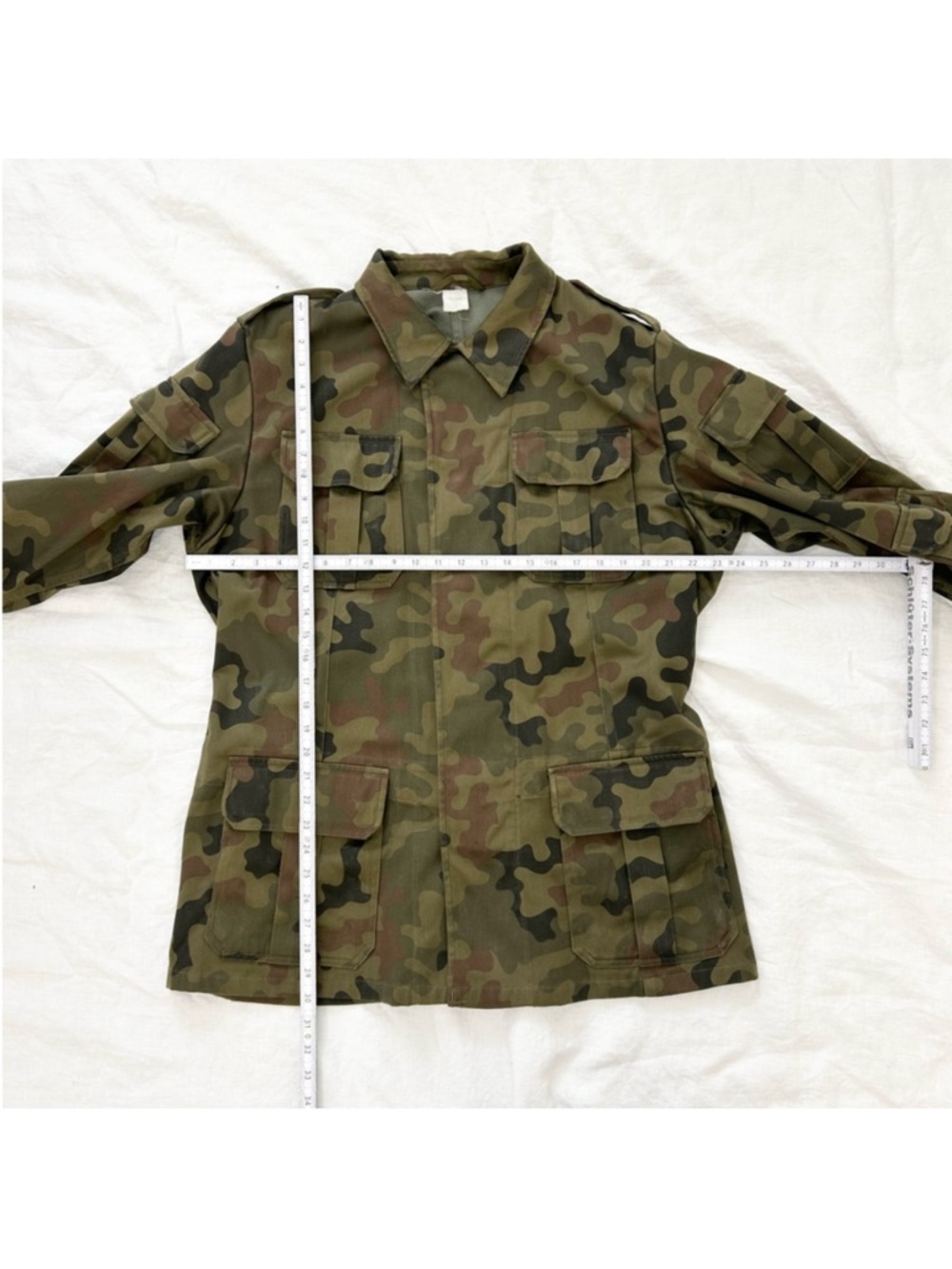 Vintage Kama Mens Green Military Camouflage Field Jacket - Picture 3 of 11